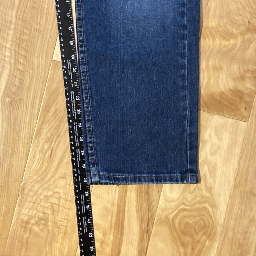 Levis 505 Blue Jeans Mens Regular Fit Straight Leg 36 X 30 - Picture 15 of 16
